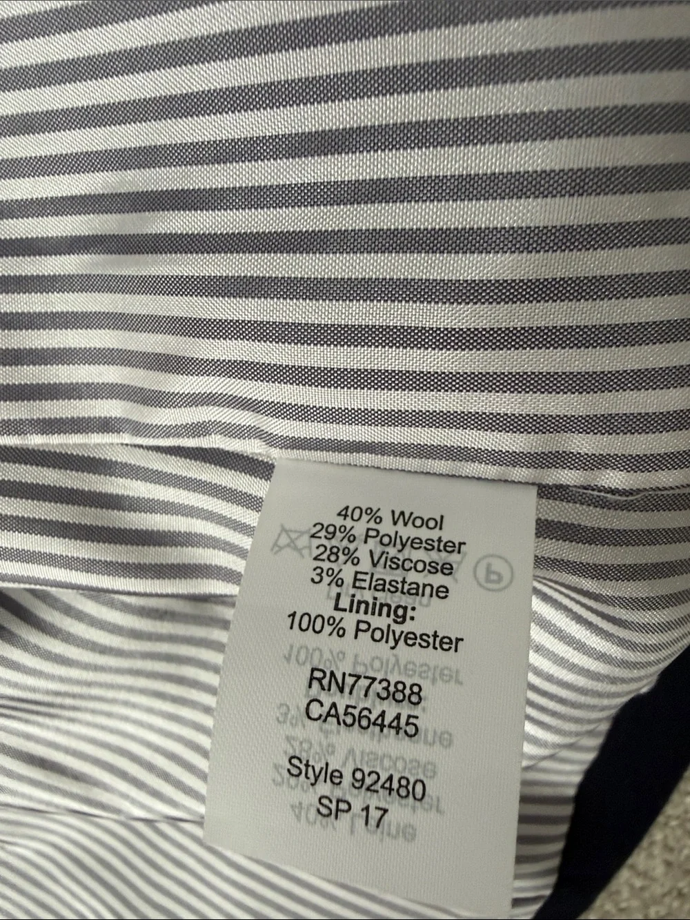J. Crew Navy Blazer